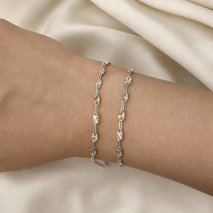 CX95XL - 3.5mm Starlight + Paperclip (1+1) Chain by the foot