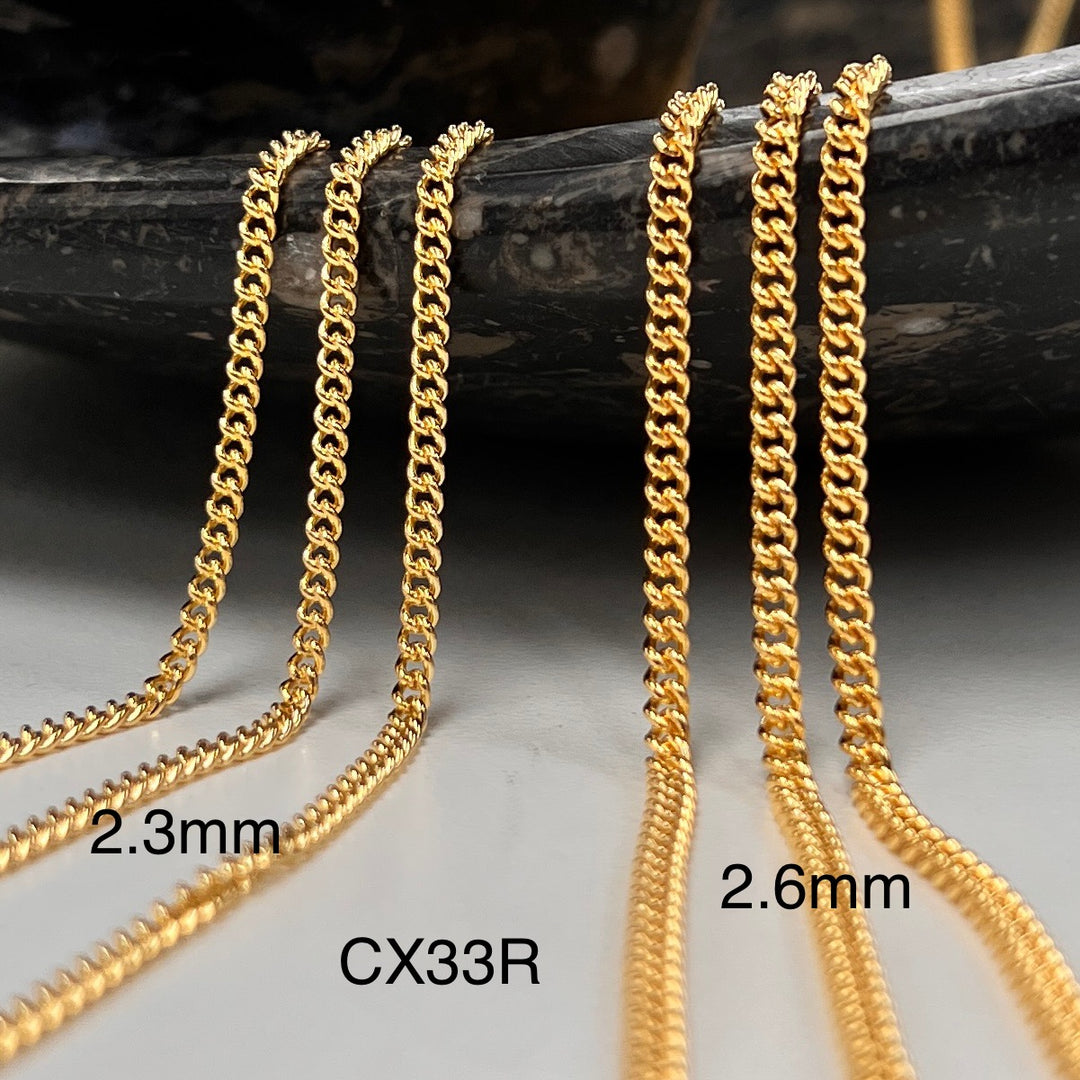 CX33R - Round Curb Chain by the foot