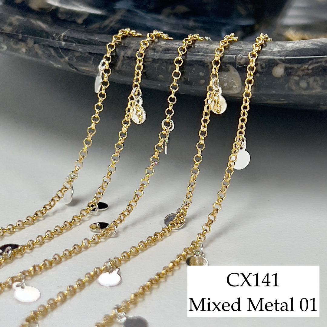 CX141: Disco Charm Chain by the foot