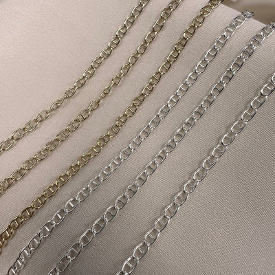 CX45: Mariner Chain - 2.5mm Wide - by the foot