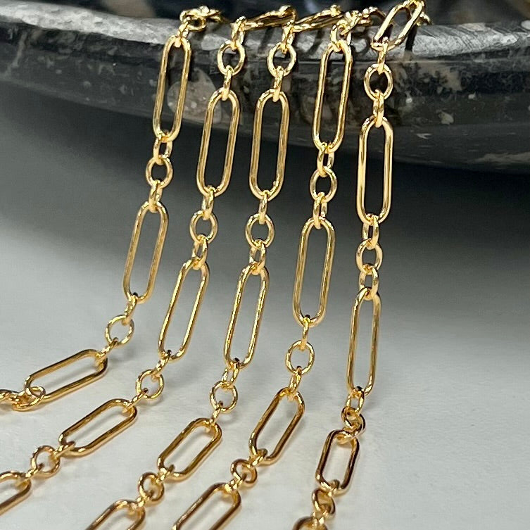 CX39: Long + Short 3.3mm PC chain by the foot