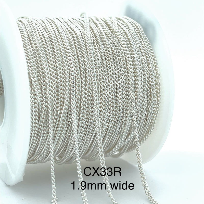 CX33R - Round Curb Chain by the foot