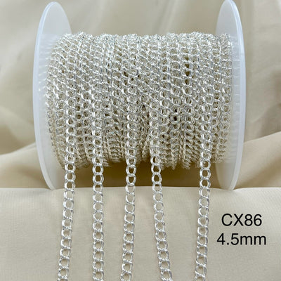 CX86 - Parallel Curb Chain by the foot