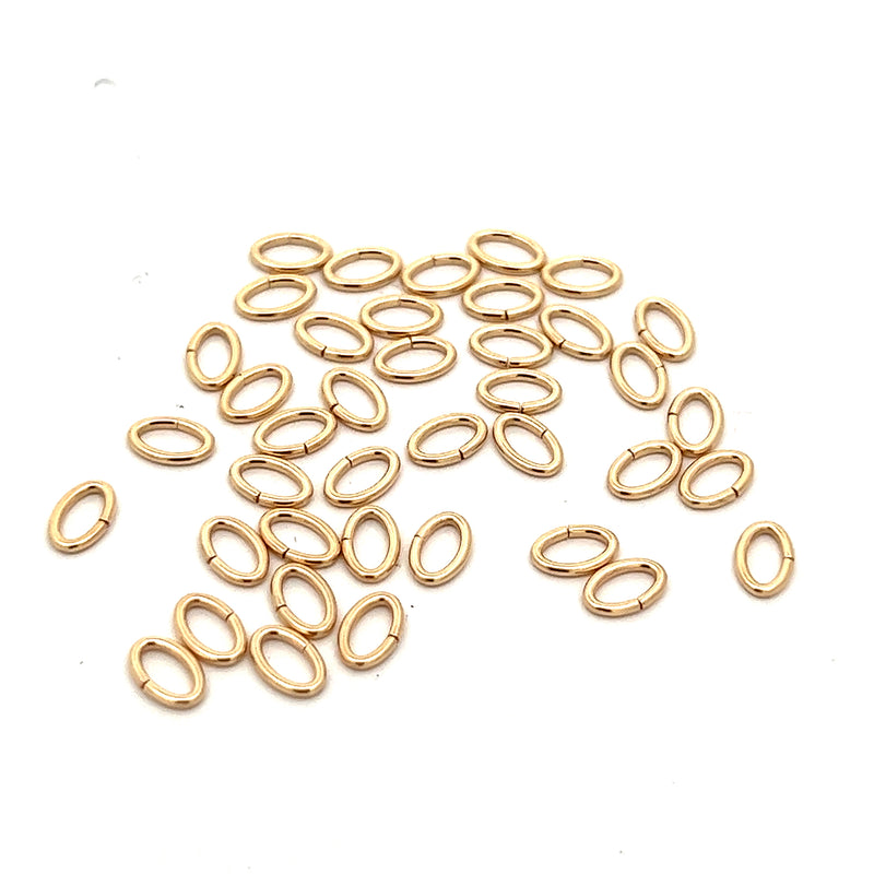 20.5 GA Oval Jump Rings