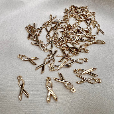 CH-17 Ribbon Charm 5.8mm Wide Charm(Pack of 3)
