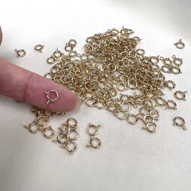 Spring Clasp 5.5mm with Open Ring