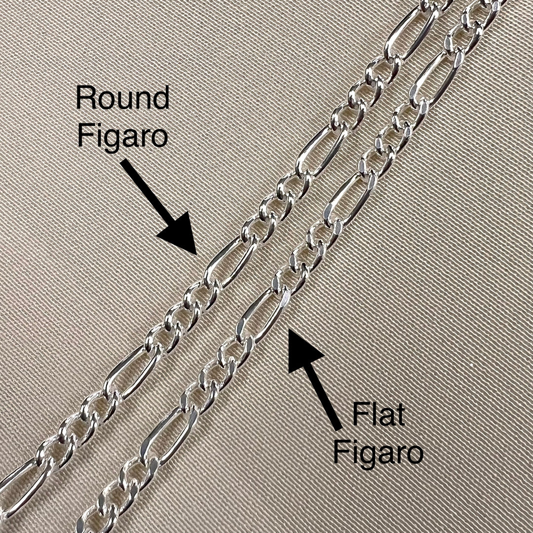 CX30: 2.9mm Figaro Chain by the foot