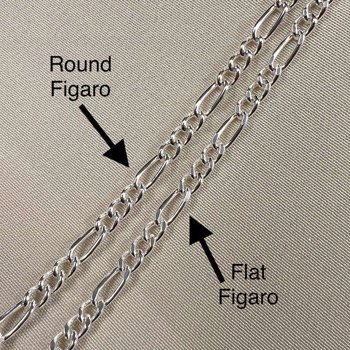 CX30: 2.9mm Figaro Chain by the foot