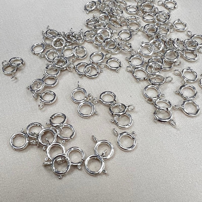 Spring Clasp 6.0mm with Open Ring