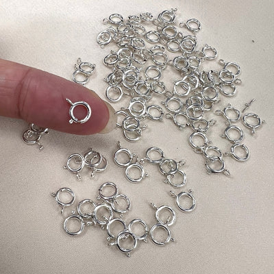 Spring Clasp 6.0mm with Open Ring