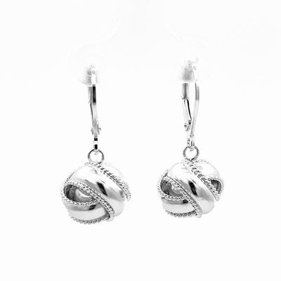 Love Knot French Clip Earrings (multiple sizes)
