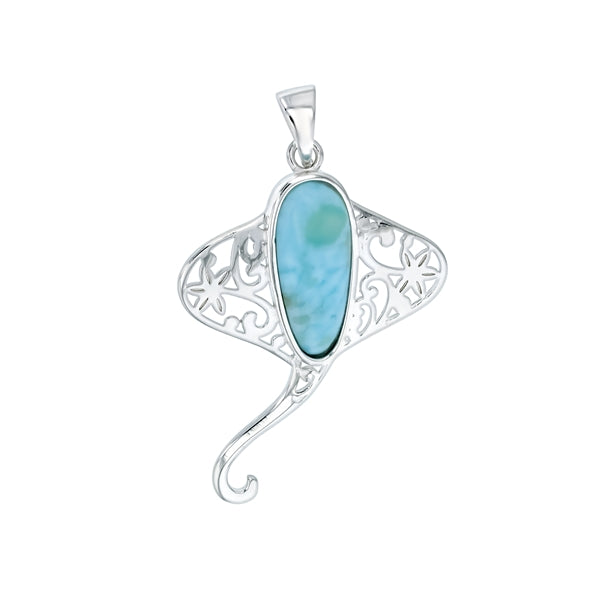 Larimar Stingray Pendant