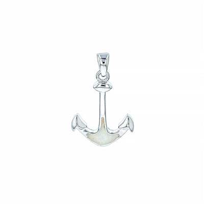 Anchor Opal Pendant