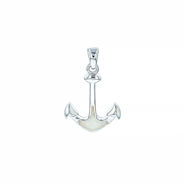 Anchor Opal Pendant