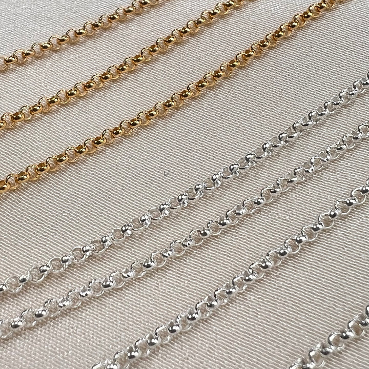 CX63: 1.5mm Rolo Chain By the foot