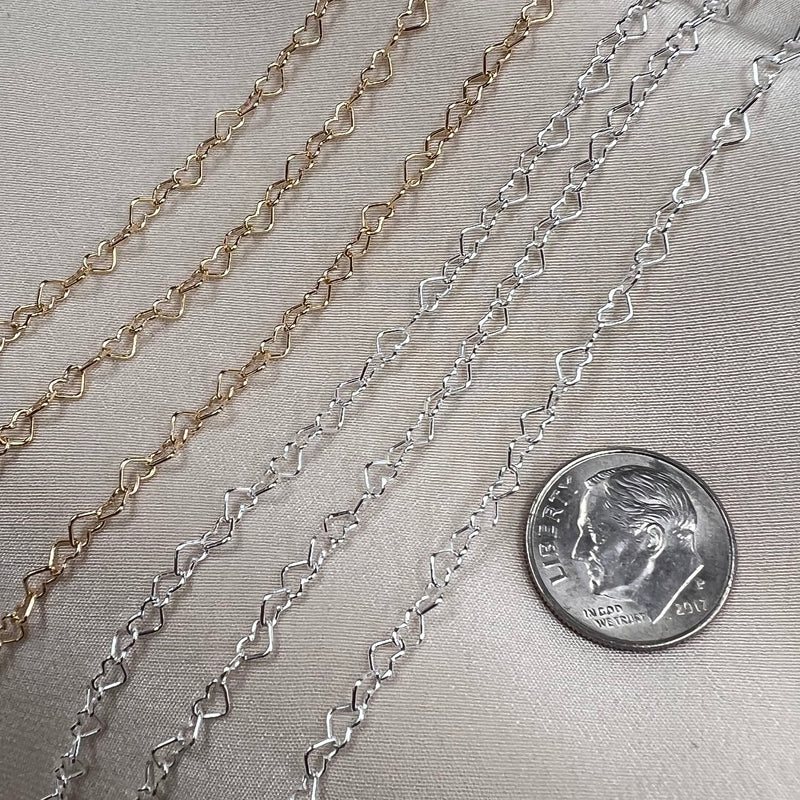 Heart Chain by the foot