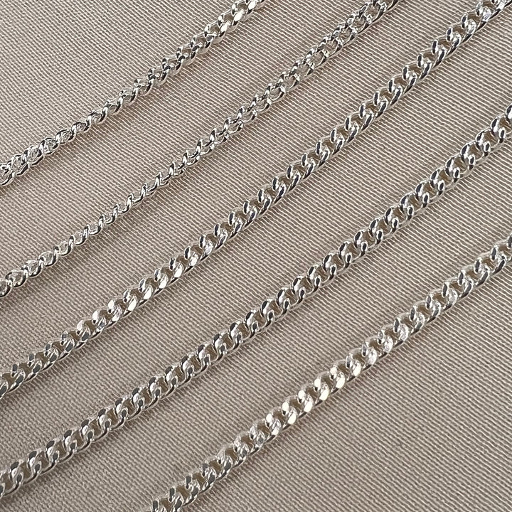 CX33F - Flat Curb Chain by the foot