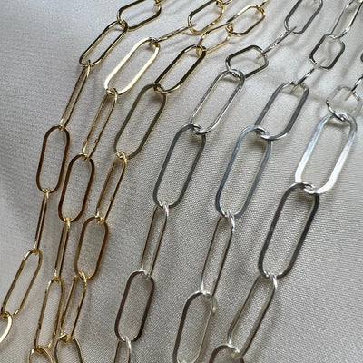Paperclip #7 - Large Lightweight - Chain by the foot