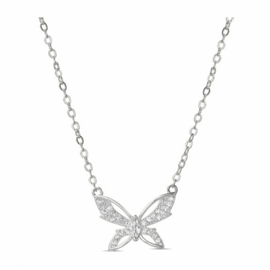 CZ Butterfly Necklace