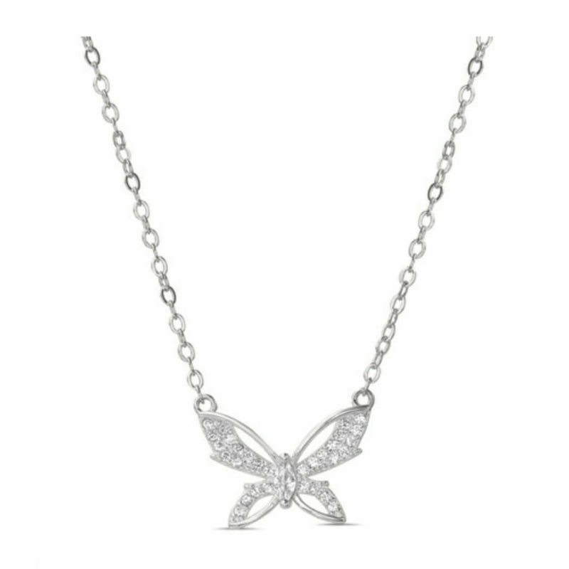 CZ Butterfly Necklace