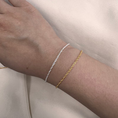 CX65: 1.7mm Rope Chain by the foot