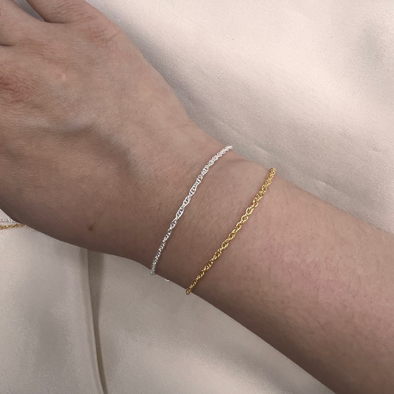 CX65: 1.7mm Rope Chain by the foot