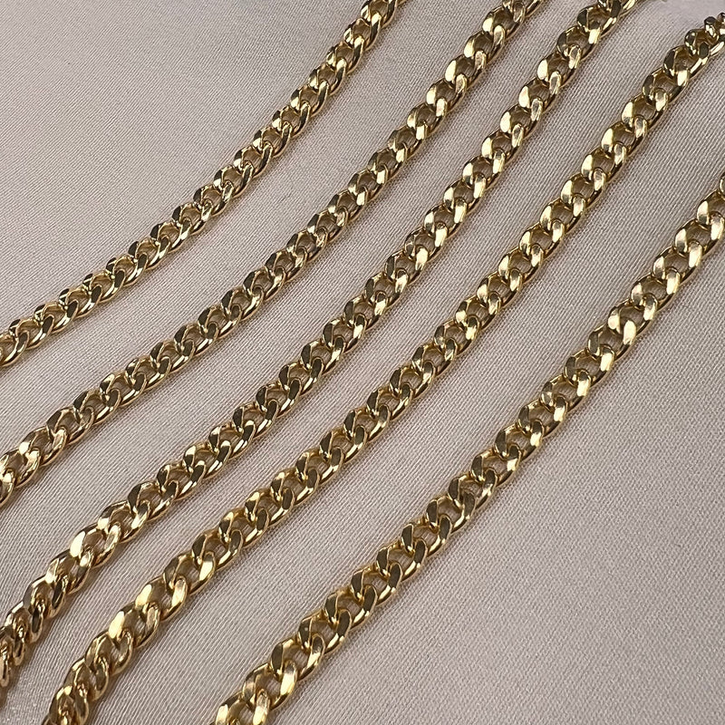 CX11: 3.6mm Curb Chain by the foot
