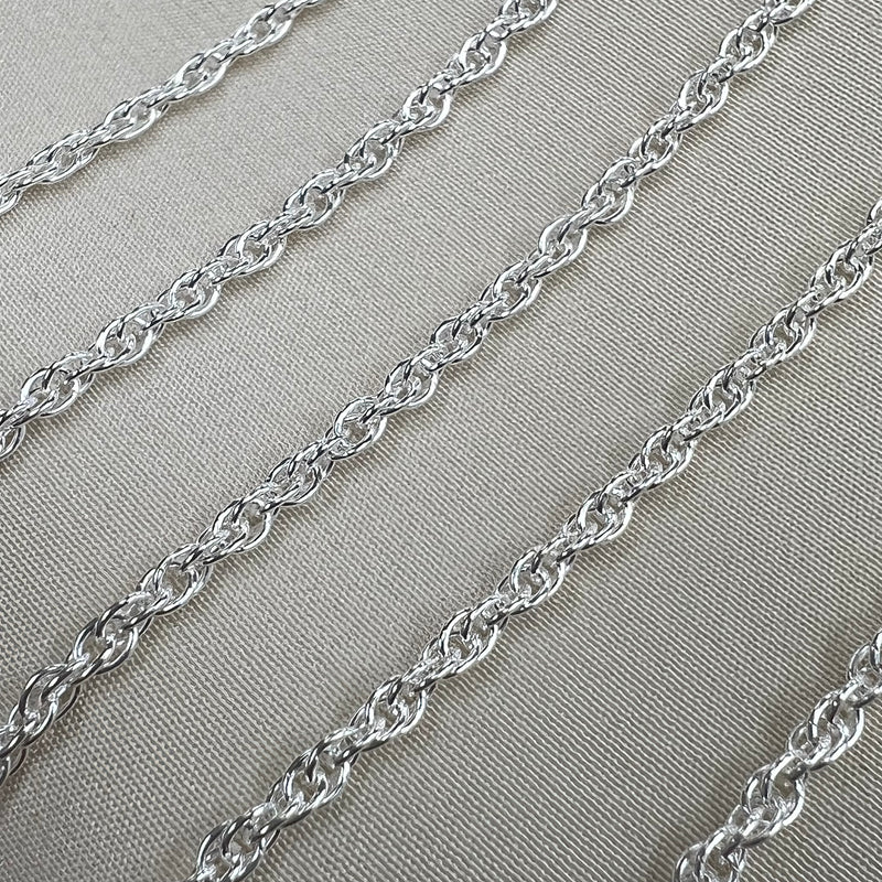 Rope Chain - 2.2mm -Chain by the foot