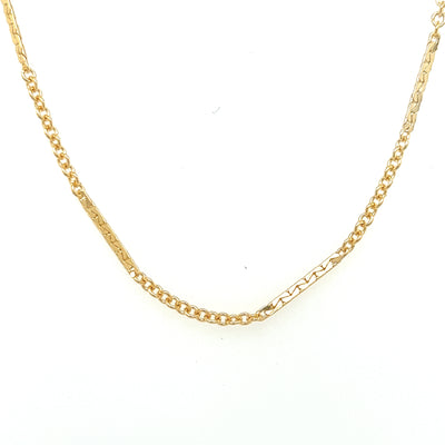 D/C Bar & Cable Link Chain By the Foot (JR: Stretch Link 24GA or 26GA)