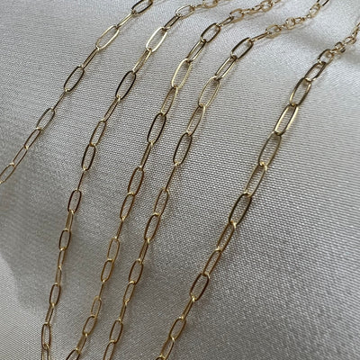 CX53: Paperclip #1- 1.6mm  - Chain By the Foot