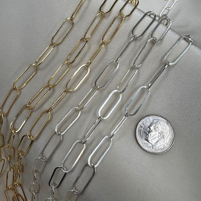 Paperclip #7 - Large Lightweight - Chain by the foot