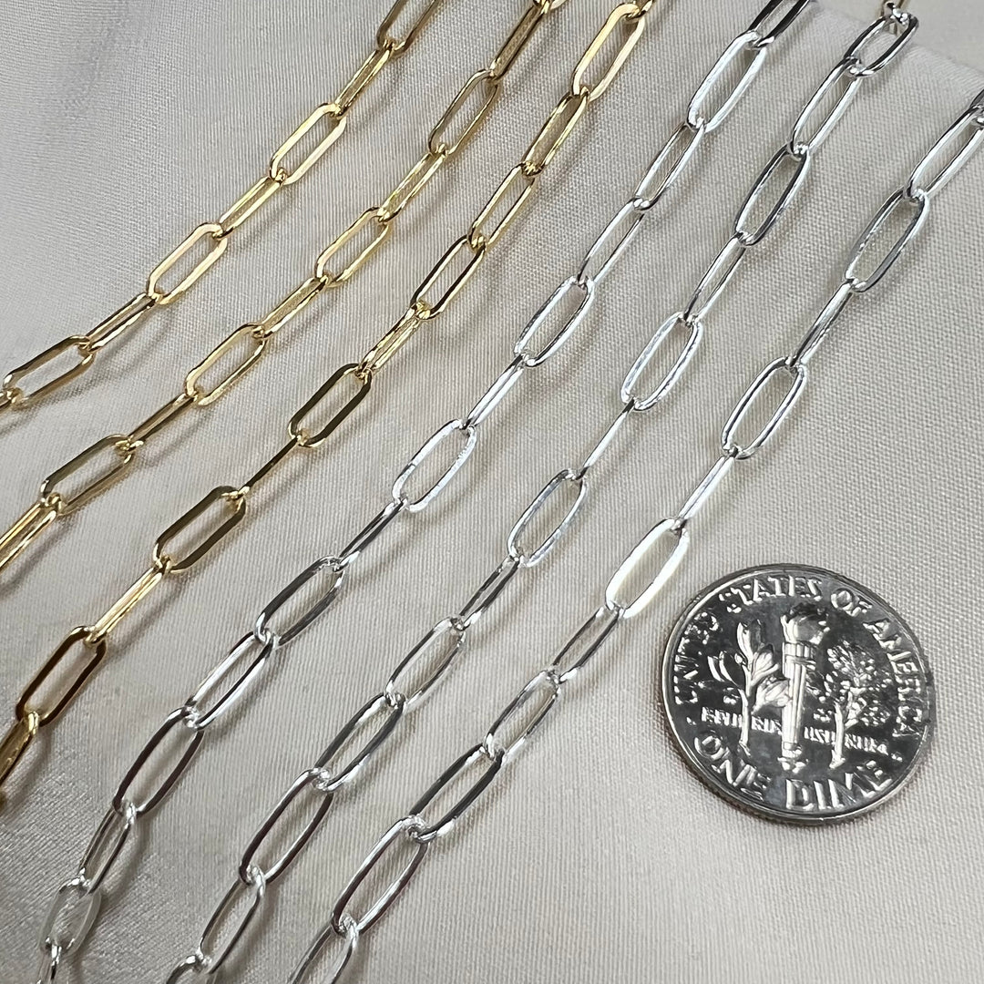 CX56: 3.2mm Wide Flat Paperclip 