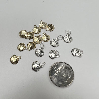 CH-29 Seashell 7.5mm Wide Charms (Pack of 3)