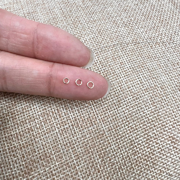 FJ14KT - 14kt Gold Open Jump Rings