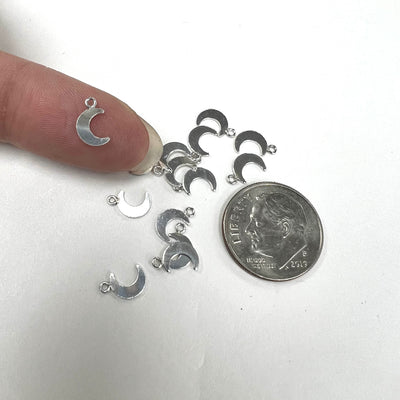 CH-9 Moon 5.5mm wide Charms (Pack of 3)