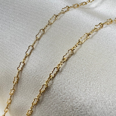 Crinkle Chain - 1.5mm -  By the foot