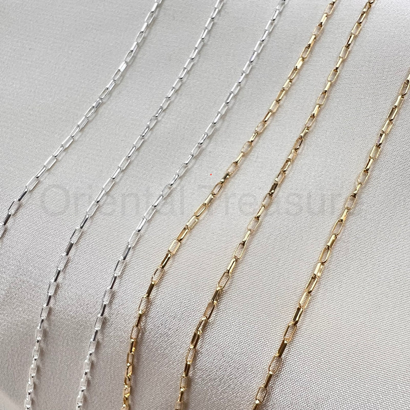 Long Rolo - 1.3mm  - Chain By the Foot