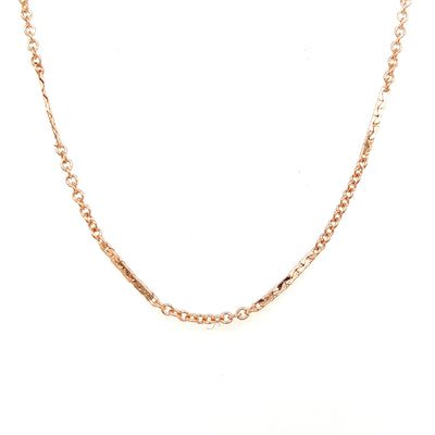 D/C Bar & Cable Link Chain By the Foot (JR: Stretch Link 24GA or 26GA)