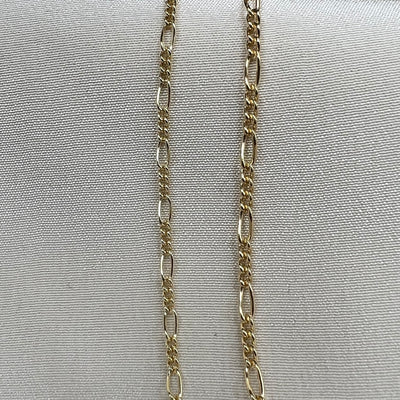 Figaro Chain - 1.5mm - By the foot
