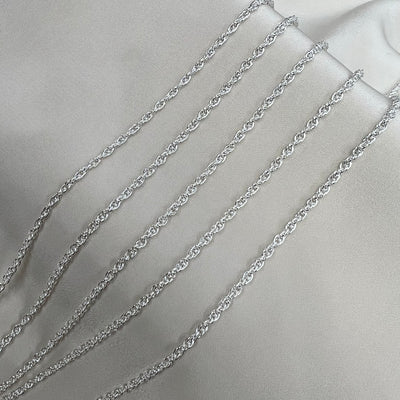 Rope Chain - 2.2mm -Chain by the foot