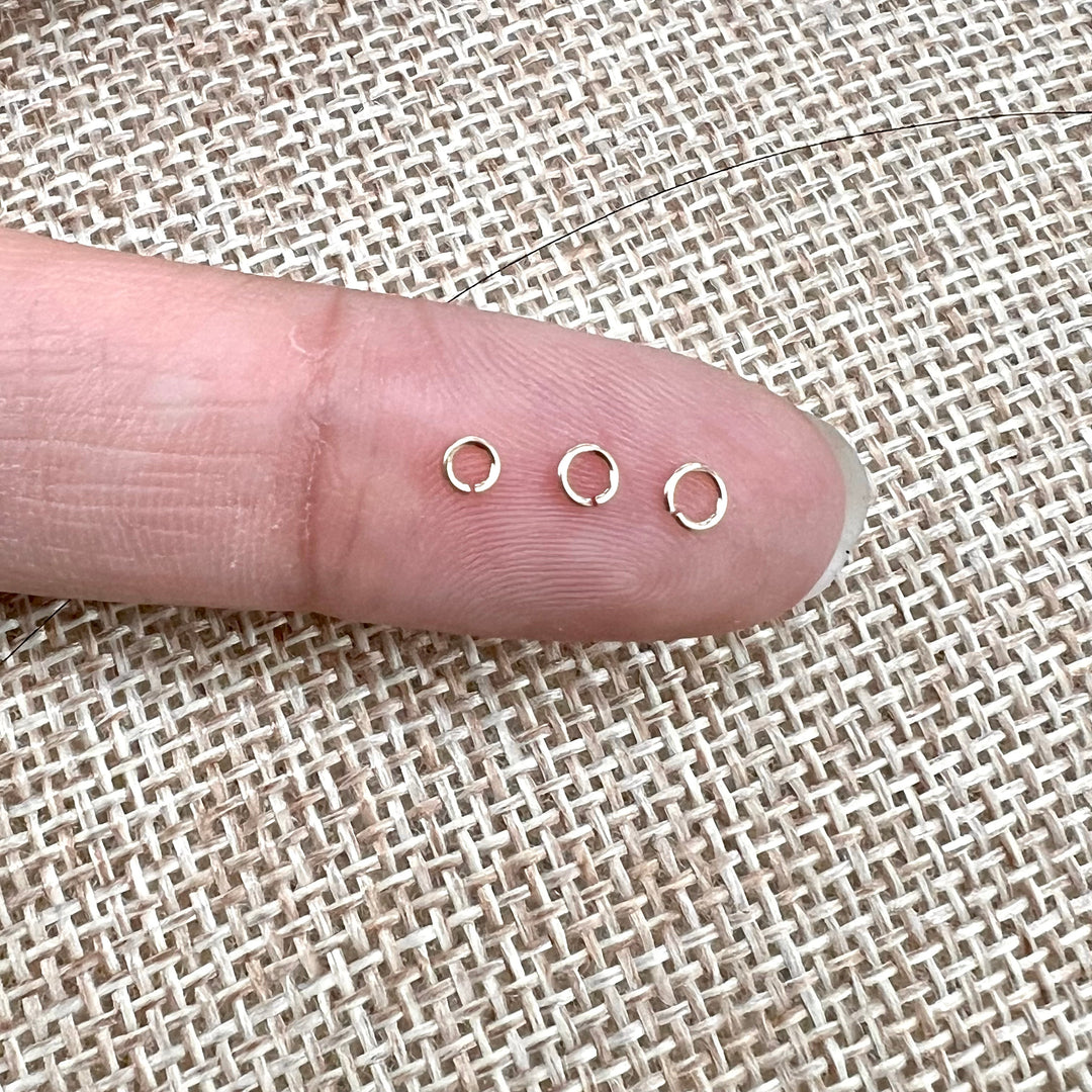 FJ14KT - 14kt Gold Open Jump Rings