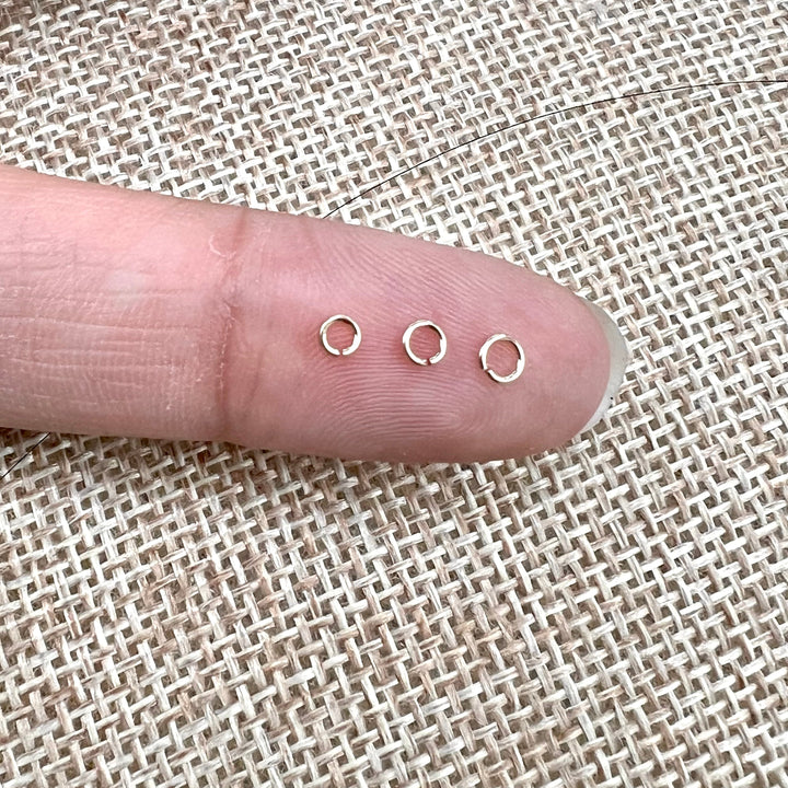 FJ14KT - 14kt Gold Open Jump Rings