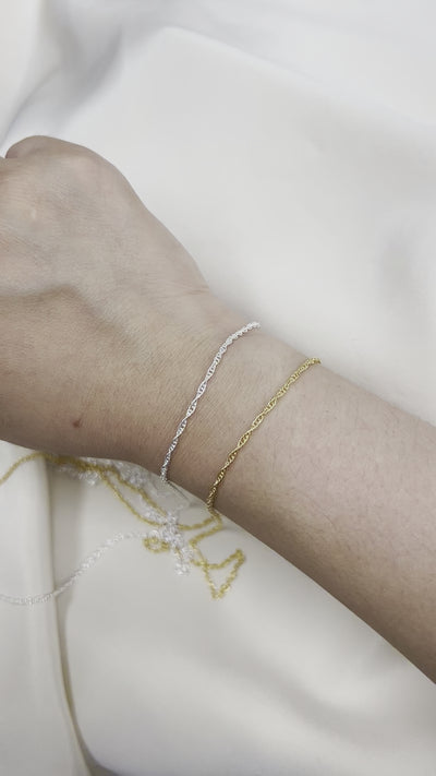 CX65: 1.7mm Rope Chain by the foot