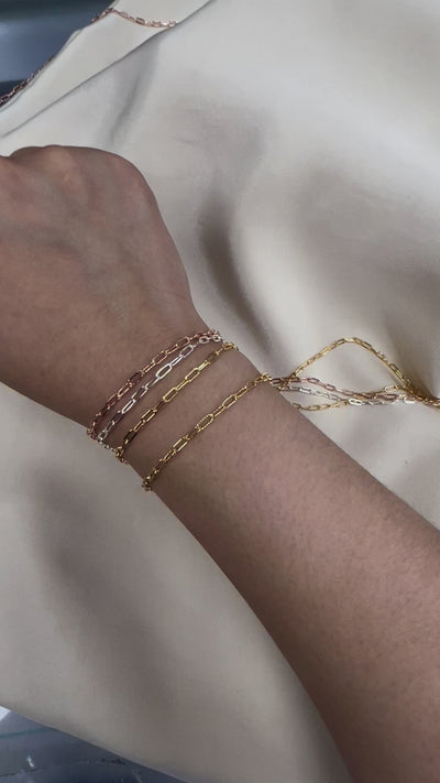 CX55: 2.6mm Paperclip #3 Chain By the Foot