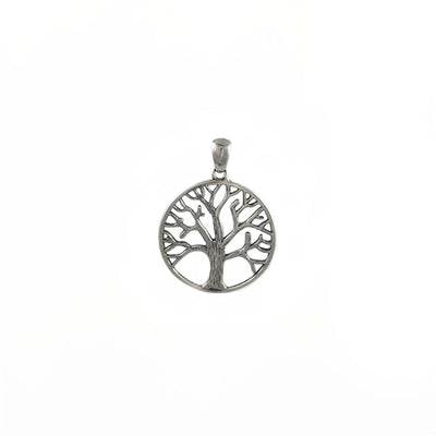 Winter Tree Pendant 27mm 0049