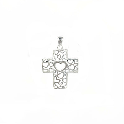 1899 Heart Filled Cross