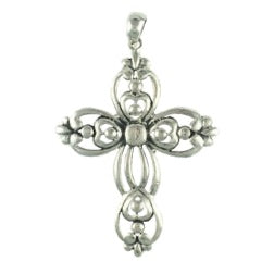 Large Filigree Cross Pendant