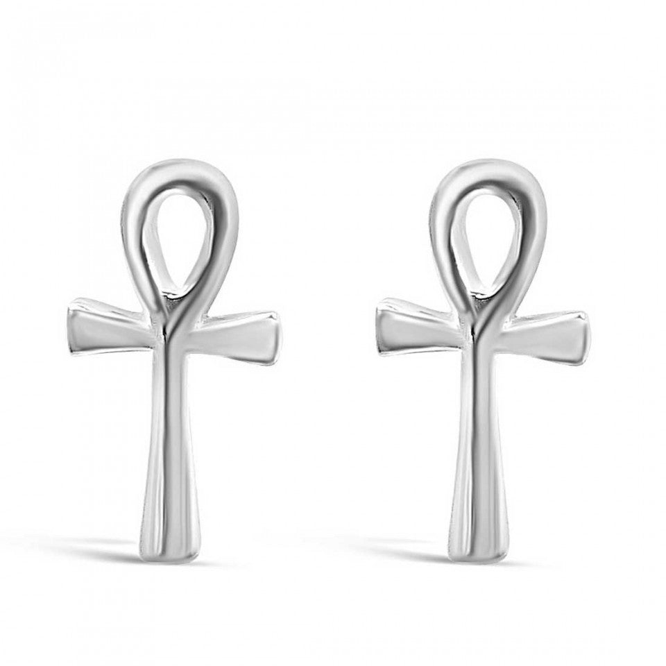 OT3-26793 Tiny Ankh Studs