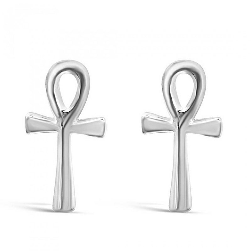 OT3-26793 Tiny Ankh Studs