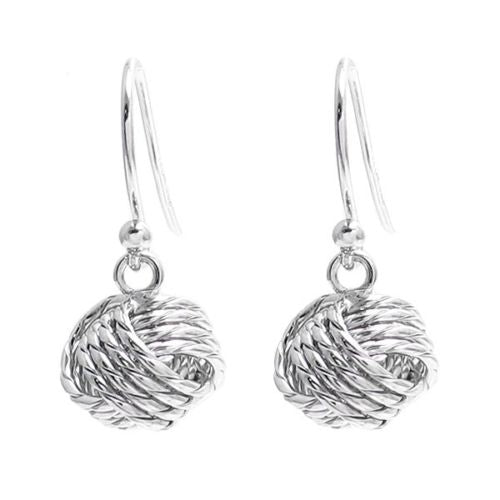 25-6050 Knot French Wire Earrings